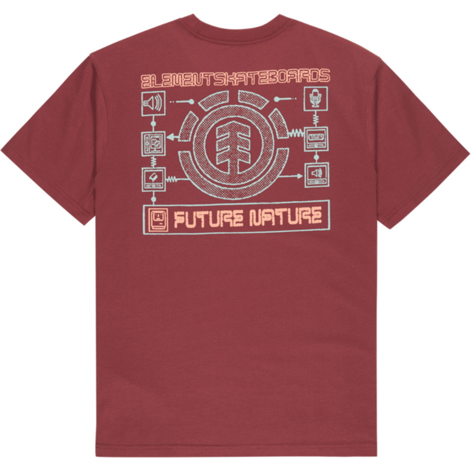 2026 Element Heren Interne Werkingen Tee ELYZT00624 - Nocturne